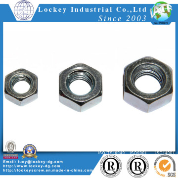 Carbon Steel Hex Nut Zinc Plated